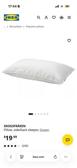 IKEA SKOGSFRÄKEN Queen Pillow