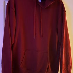 Dark Red Hoodie Men's Size Small 