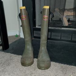 Lacrosse Alpha Boots Size 10 Used Hunting Fishing Chore Work 