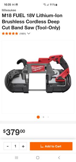 Compact Band Saw Fuel Milwaukee
