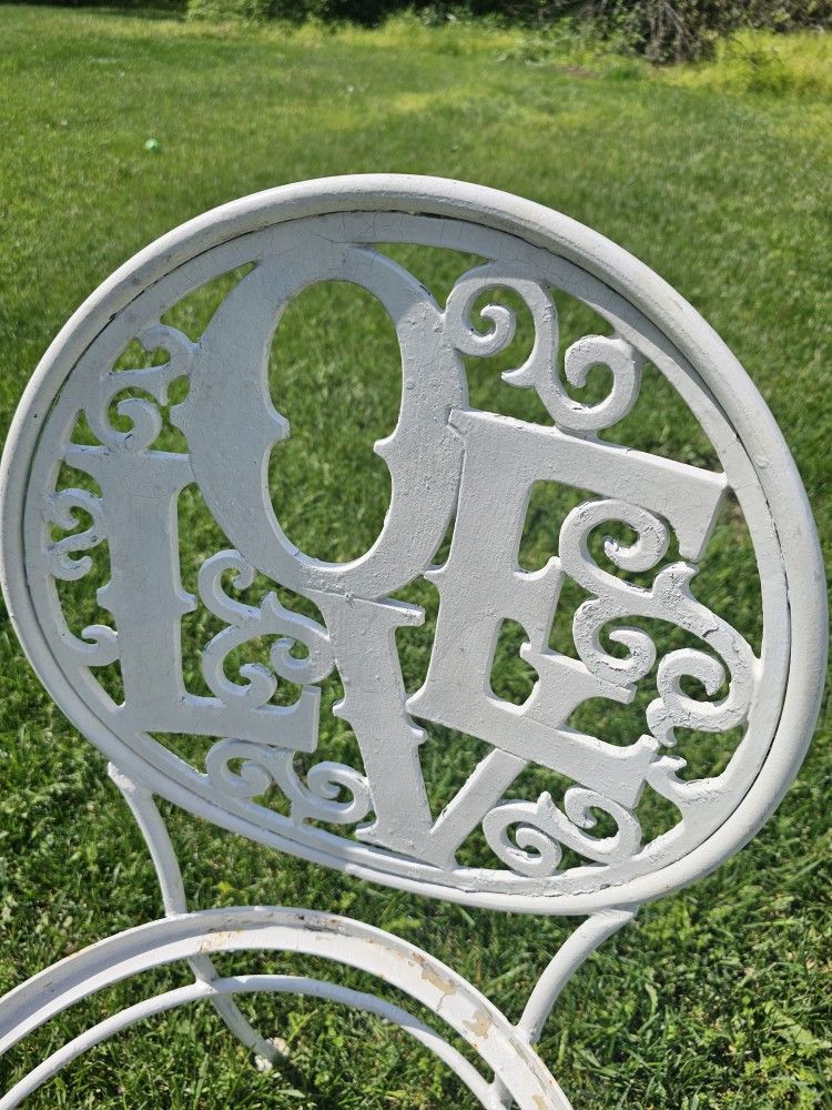 $150.00 - 1960's Arthur Umanoff "LOVE" Chair! PICKUP SATURDAY AT THE WOODLANDS IN MORROW COMMUNITY GARAGE SALE!!