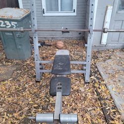 Bench & Incline Bench ,Olympic Weight Bar 