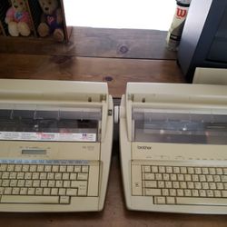 2 Electric Brother's Typewriters 