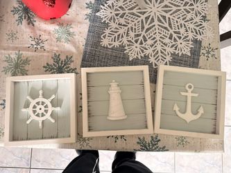 Small Nautical Hanging Frames