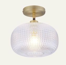 New  ceiling light fixture