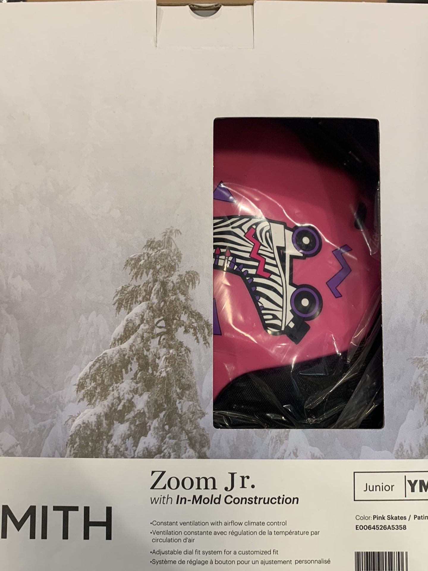 Smith Zoom Jr Size Medium 53 58cm (x3)