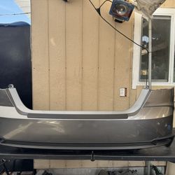 2025 TOYOTA CAMRY REAR BUMPER COVER OEM USED 