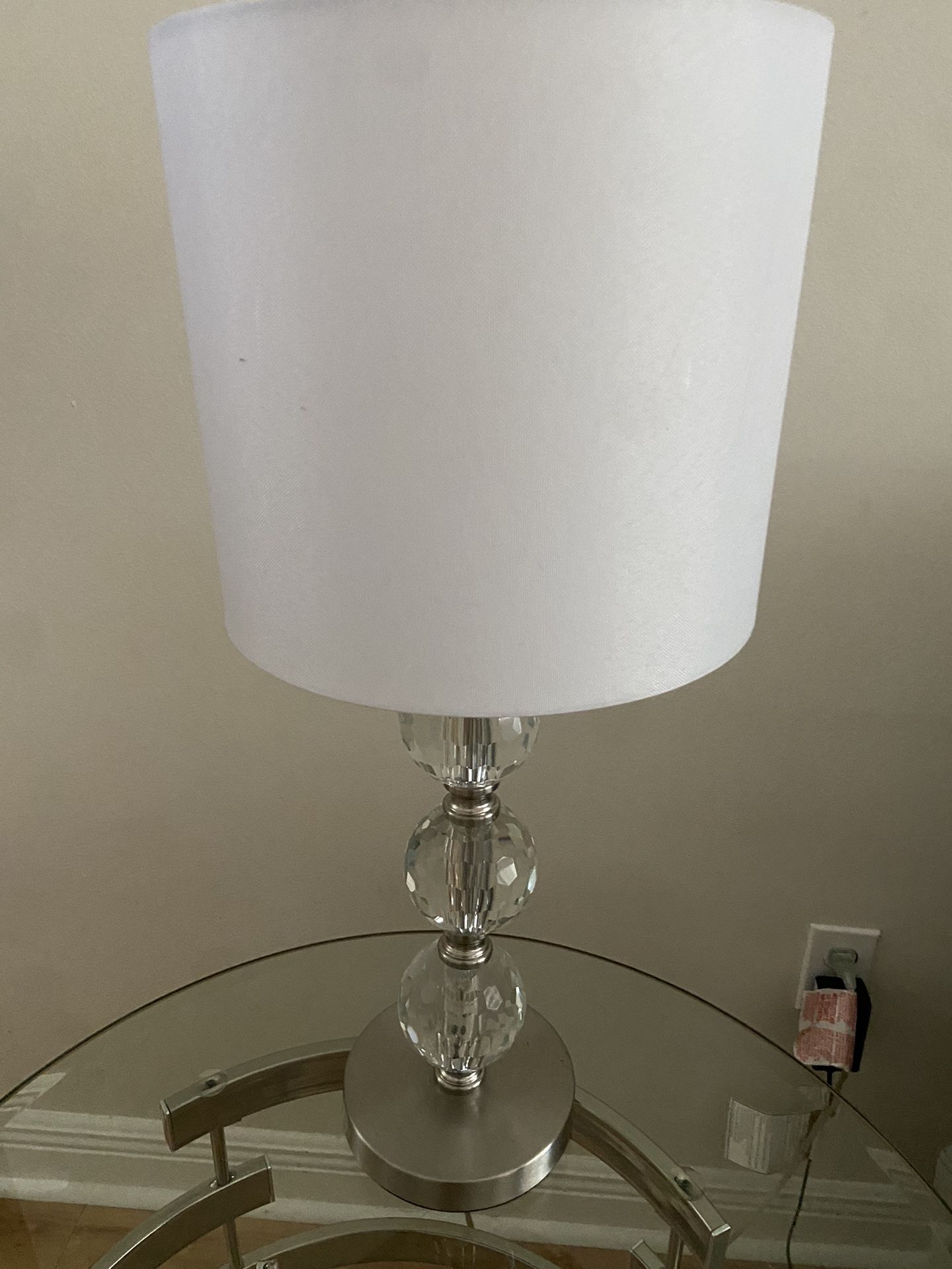 2 Crystal Lamps