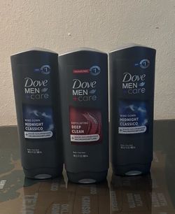 Dove men’s body wash