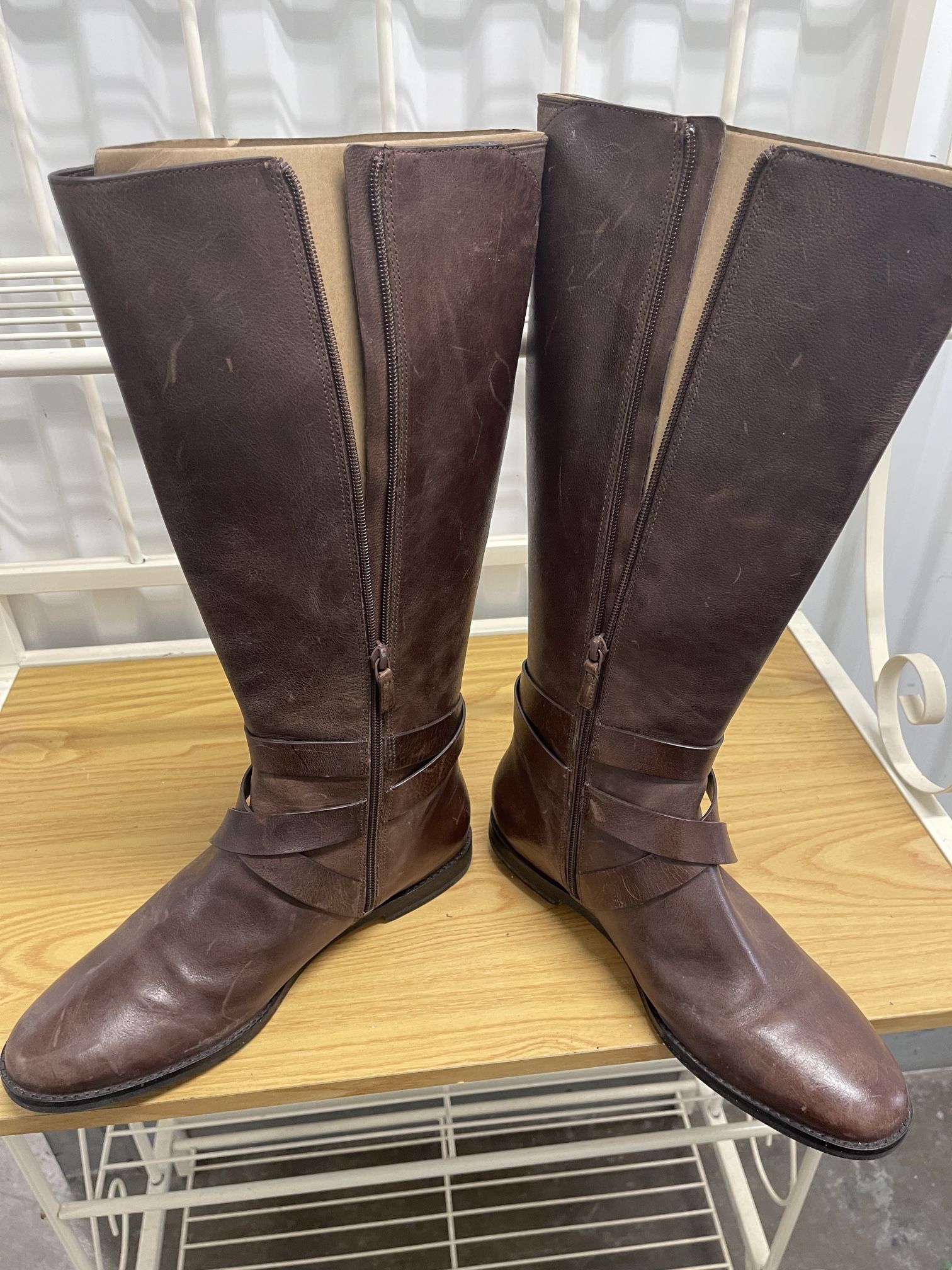 Cole Haan Leather Boots-11