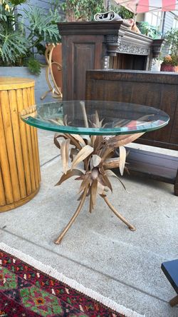 Antique table 20 tall 20 wide