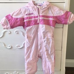 Girls Columbia 6 Month Snow Suit