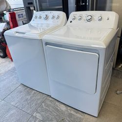 GE washer and electric dryer 