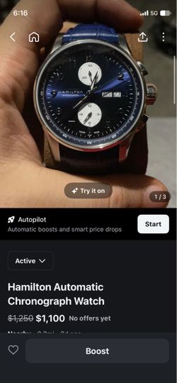 Hamilton Automatic Chronograph Watch