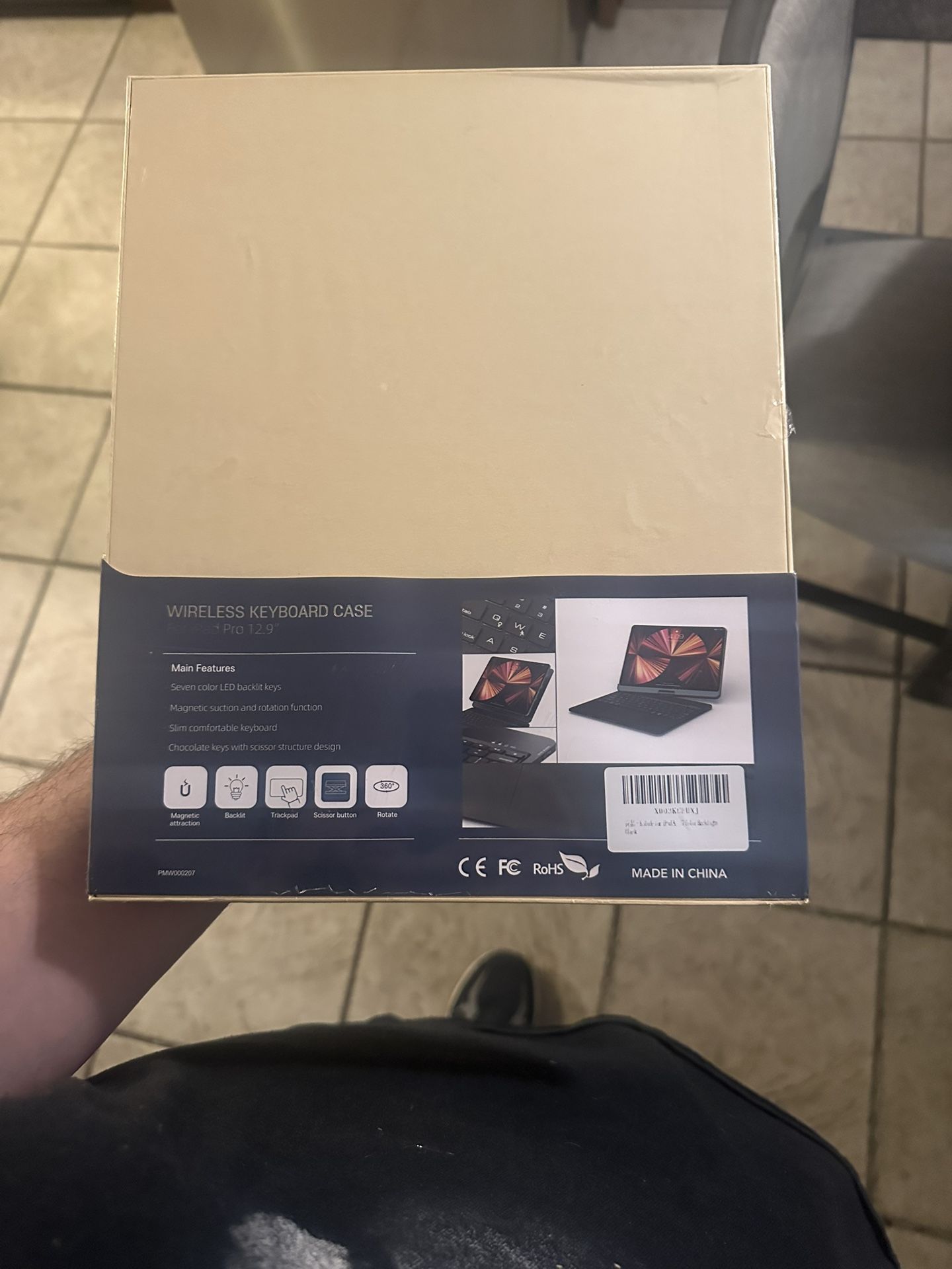 KOLUDE WIreless Keyboard Case IPad Pro 12.9