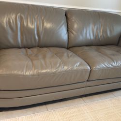 Genuine Leather Sofa & Chair Set 