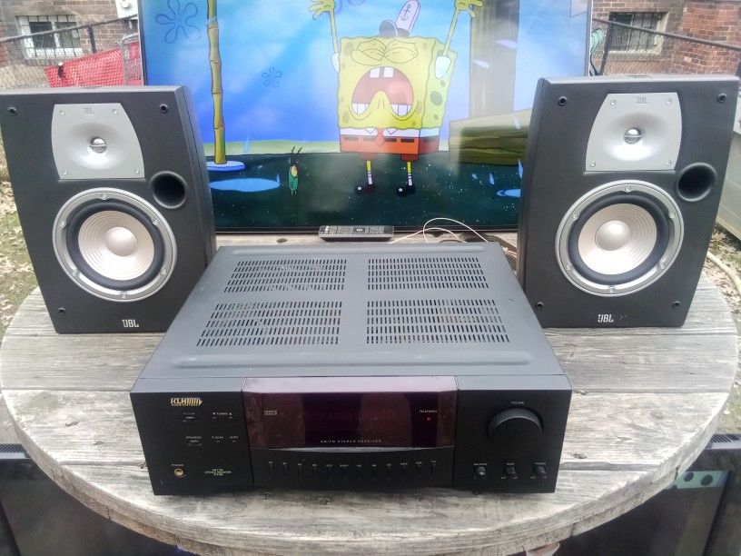 200 WATTS KLH STEREO RECEIVER & JBL N26 SPEAKERS $250 FINAL PRICE