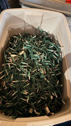 Bulk Lot of Christmas Lights – Multiple Strands
