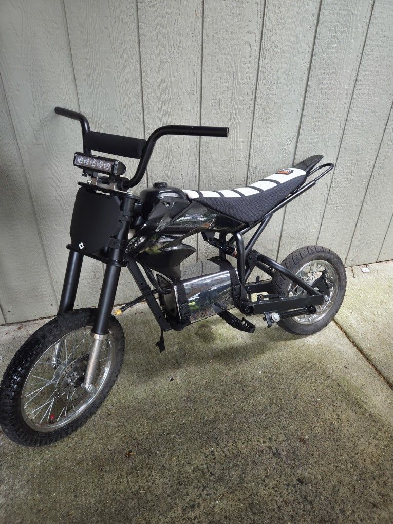 Modded 72v Razor Electric Bike
