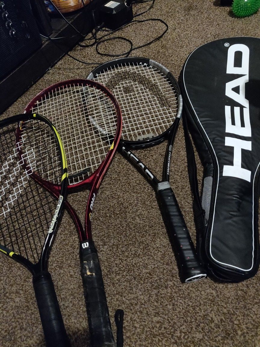 Tennis rackets