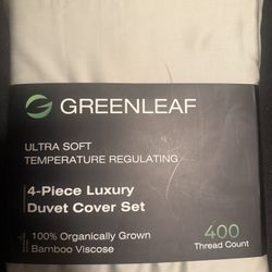 GreenLeaf 4-Piece King Luxury Duvet Set