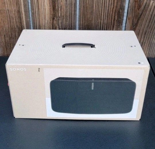 Sonos Five Wireless High Fidelity Speaker Black New New Premium Audio - Check Description & Photos