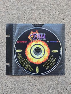 Nintendo Zelda Majora's Mask Target Promo CD Disc