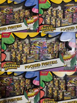 Pokemon Focused Fighters Premium Collection