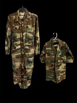 Mom And Me Army Jackets 