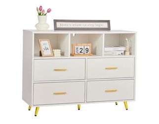 Modern/Contemporary White 15.75-in W Floating TV stand Integrated TV Mount