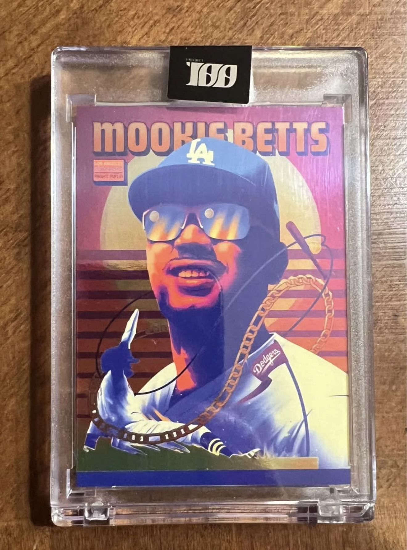 Mookie Betts Topps Project 100 Card