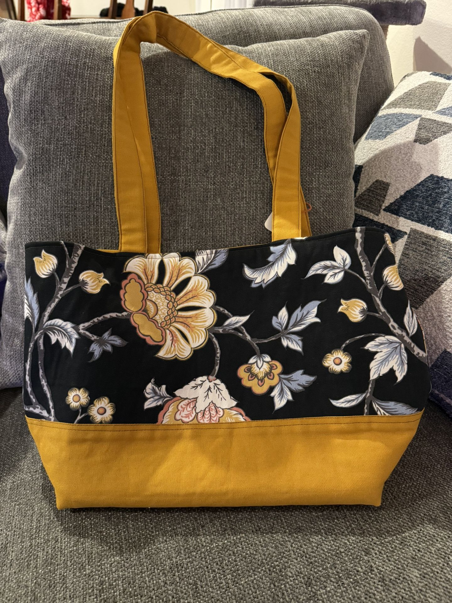 Handcrafted Canvas Tote Bag