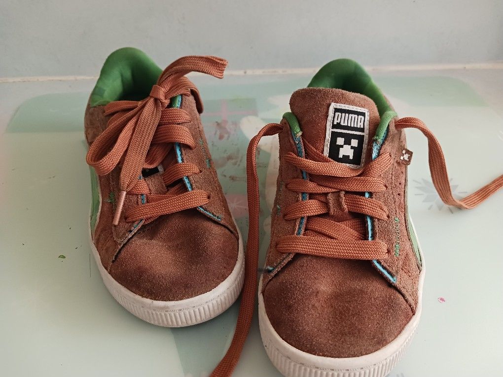 Puma Minecraft Boys Sneakers.