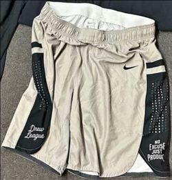Nike Drew League Basketball Game Shorts Mens size XL