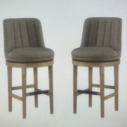 Rowan 2-Pack Swivel Barstools