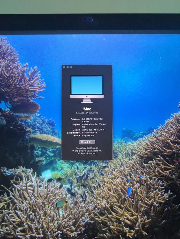 IMac 2020 Desktop 