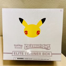 Pokemon Cards: Celebrations Elite Trainer Box