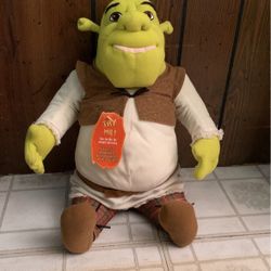 Shrek 2 Interactive Plush Doll
