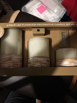 Flamless candles