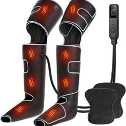 New Leg Massage With Heat, Air Compression