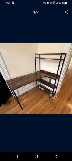 Rolanstar L shaped computer desk