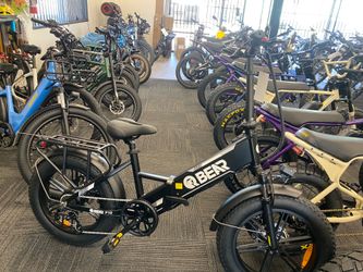 QBEAR F10 Step Thru Foldable Electric Bike