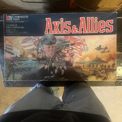 Axis & Allies Board Game…Original From 1984