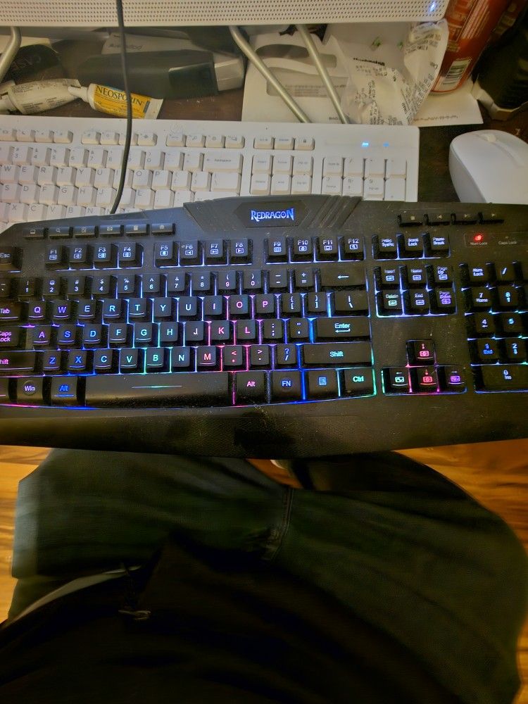 Redragon Gaming Keyboard And Mouse.
