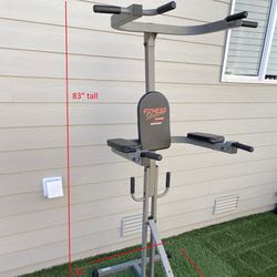 Power Tower (Pull-up, Dips, Abs) Home Garage Gym