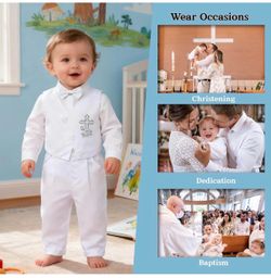 Baptism outfit for baby boy