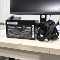 High power 500 Watt 80+ Bronze Power Supply 