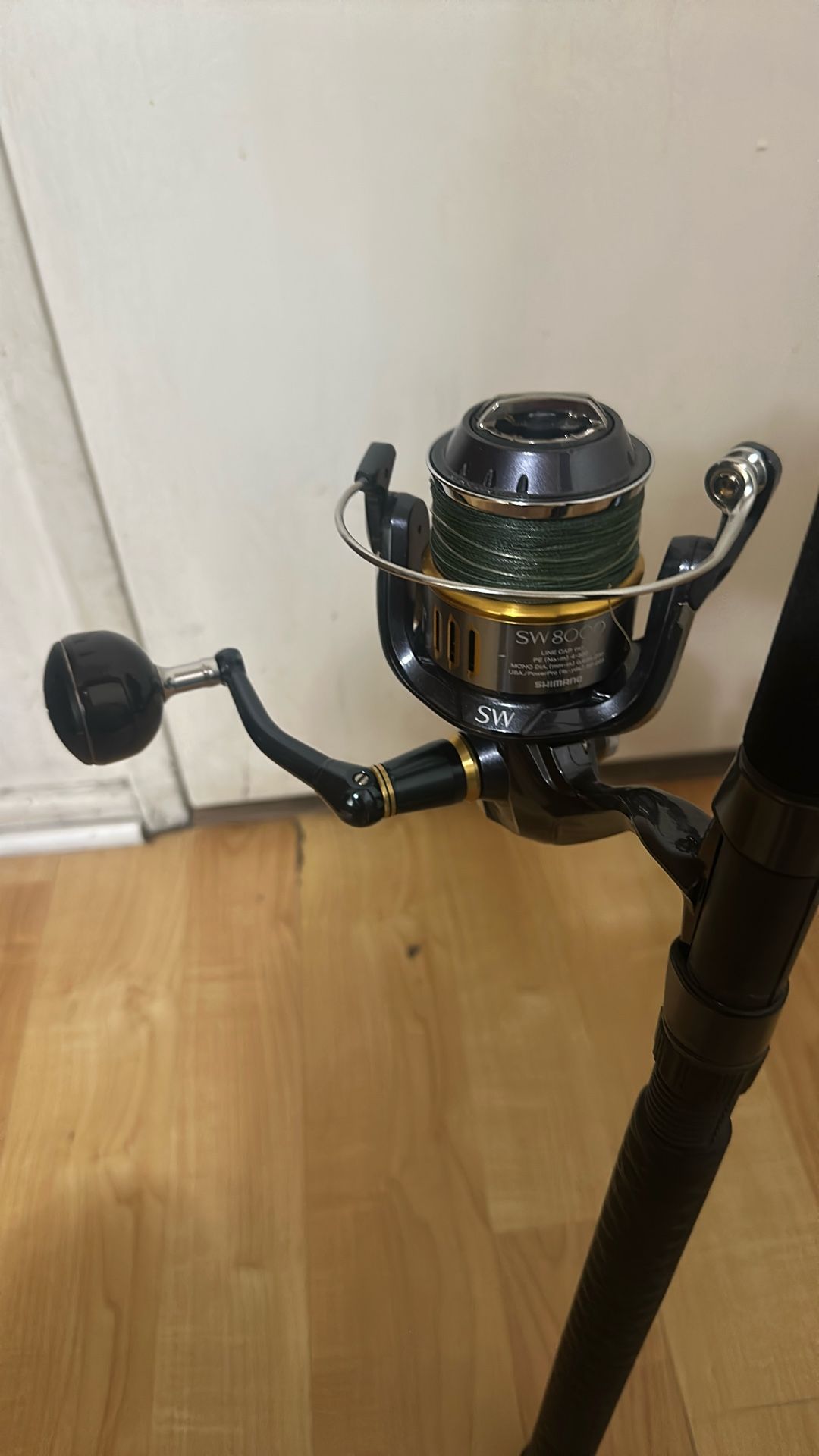Fishing Rod (phenix Black Diamond And Shimano Twin Power SW8000  Reel 