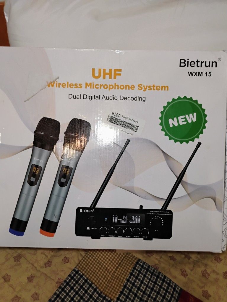 Bietrun Wireless Microphones Wxm 15