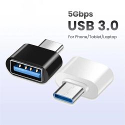 Type C to USB Adapter.  Connect flash drive or any USB Device to your phone ( Apple or Android)